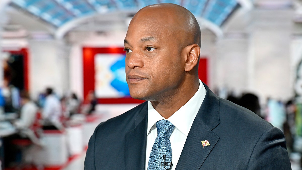 Governor Wes Moore speaks on Meet the Press.