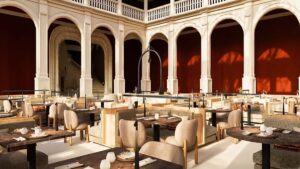 This 16th-century Renaissance palace in Spain is now a five-star hotel