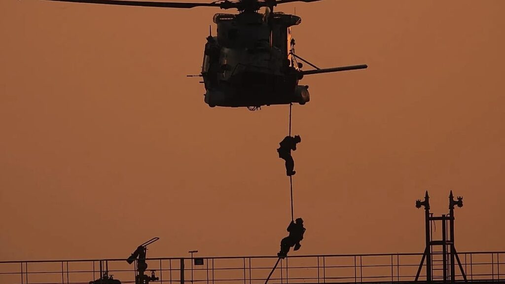Italian Navy boards tanker from Russian shadow fleet