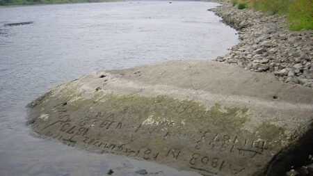 River droughts reveal hunger stones, warships and mammoth remains