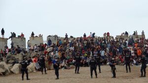 Ceuta 'on the brink of collapse' as Spain seeks Frontex support