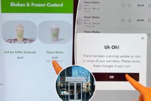 Shake Shack customer alleges restaurant raised prices on food after selecting ‘no tip’ on a self-pay kiosk