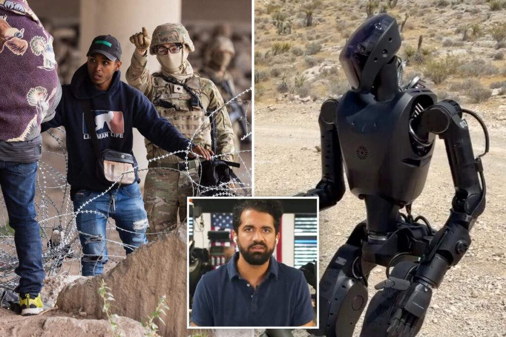 Humanoid robots could patrol southern border, CEO pitches, as futuristic technology moves closer to reality