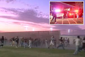 Teen shot dead during high school football game in Bakersfield