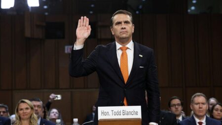 Todd Blanche moves closer to confirmation after rescinding $1.8B fund