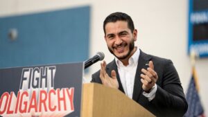 Abdul El-Sayed’s Medicare-for-all crusade collides with an awkward contradiction involving his wife