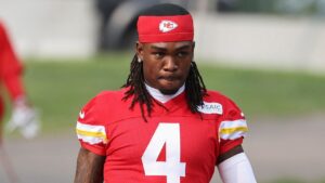 Chiefs receiver Rashee Rice says he is '100% locked in' after serving 30-day jail time for probation violation