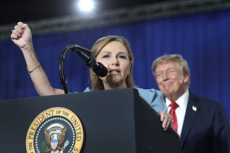 Trump fires back after protester interrupts Myrtle Beach rally for Graham: 'Mom is voting for us'