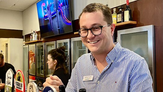 Nationals MP Lachlan Hunter.