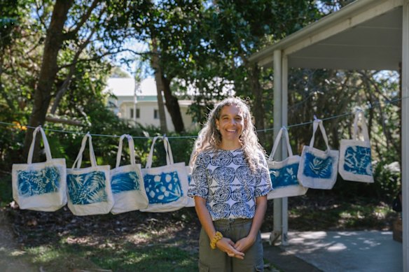 Elisa Jane Carmichael is exhibiting at the Whale Tail Gallery, Point Lookout.