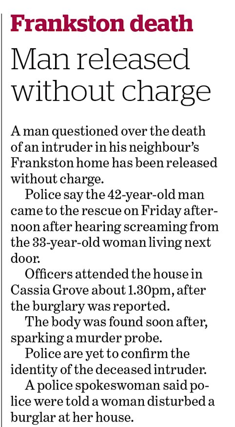 A December 12, 2015, newspaper article about the incident.