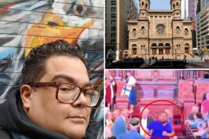 Hateful lunatic who attacked NYC synagogue allegedly told cops Jewish congregants were ‘swine’ as he’s held on bail