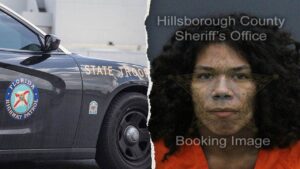 Hundreds block Florida interstate in alleged street takeover before 140 mph police chase