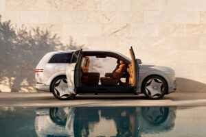 Genesis GV90 SUV Debuts With Coach Doors, 310-Mile Range