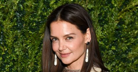 Just In! Katie Holmes Signs off on the Silky Outfit Trend With This Luxe Two-Piece Set Style