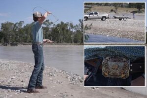 Montana boy, 14, uses rodeo lasso to rescue man drowning in Yellowstone River: ‘Go get him’