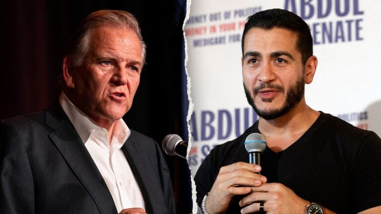 Democrats who ‘never voted Republican’ back Rogers over El-Sayed in razor-close race