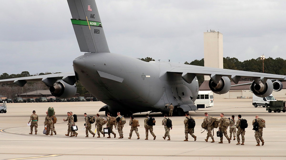 Ukraine Tensions Fort Bragg US Troops