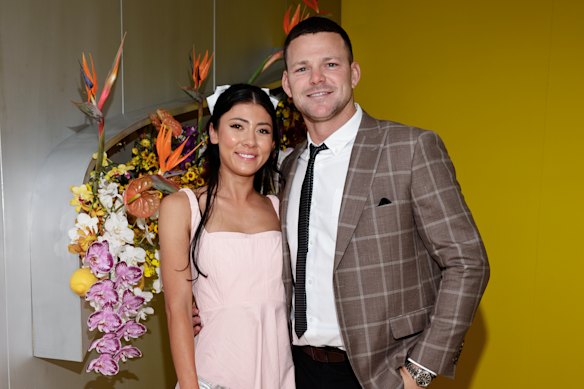 Sachi Dade and Steven May pictured in 2023.