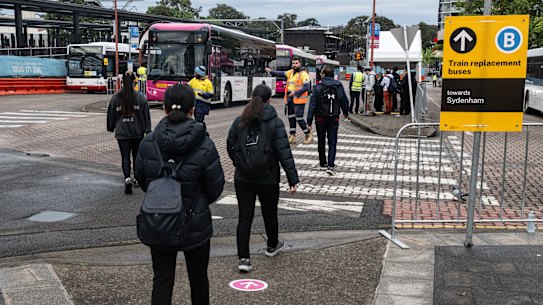 Tens of thousands of commuters have been taking replacement buses each day since the Bankstown line was closed for metro conversion works in September 2024.
