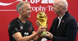 Carney joins criticism of Infantino as FIFA leader after sell-off plan