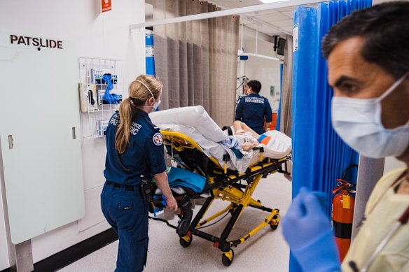 Emergency departments in NSW hospitals are under pressure, particularly in fast-growing areas.