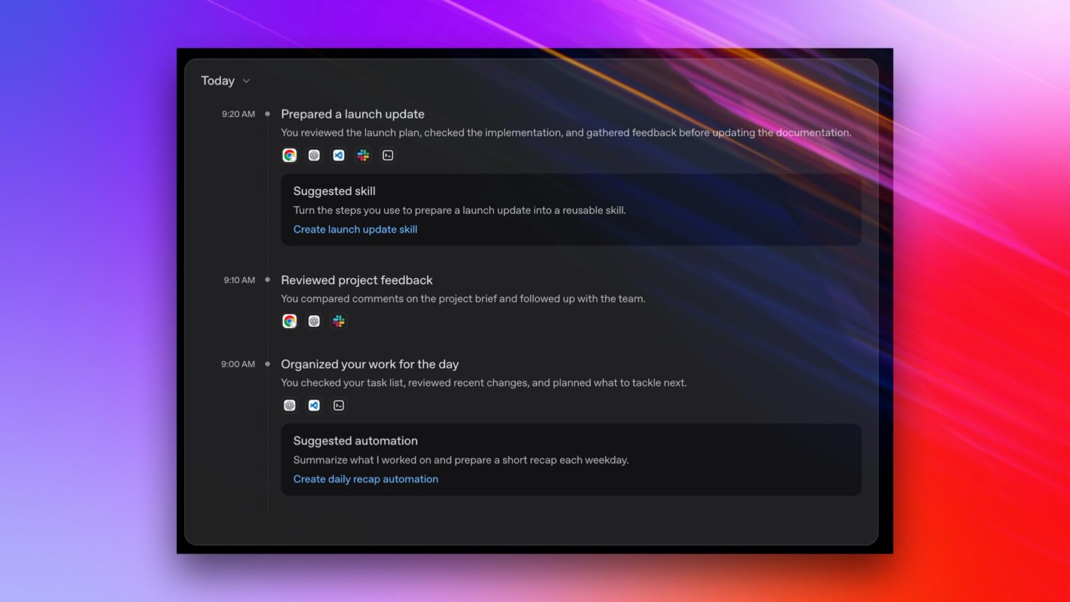 ChatGPT Can Now Add Your Mac Activity to Its Memories