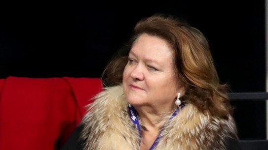 Gina Rinehart’s company has savaged the ABC over a skit on Race Around the World.