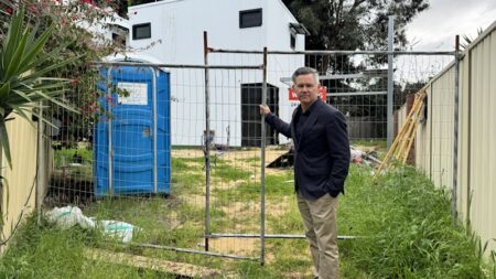 The $4m social housing project left half-built