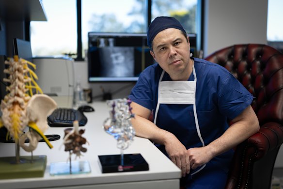 Dr Raoul Pope was disciplined by NSW Health following social media posts.