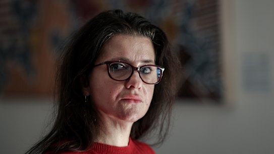Elvira Tsecoutanis, peer support worker and Sapphire clinic at Western Health.