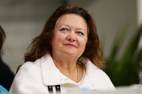 The ABC has apologised to Gina Rinehart over the Race Around the World segment.