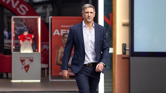 Sydney Swans CEO Matthew Pavlich.