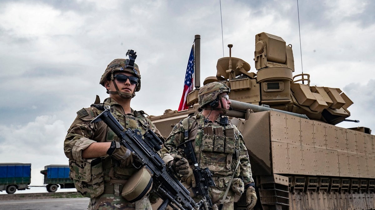 U.S. Army soldier in Syria