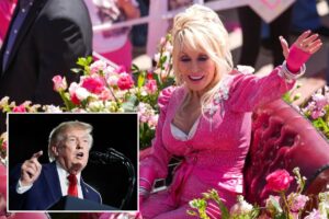 Trump orders flags at half-staff as he mourns the death of Dolly Parton