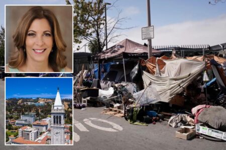 Mom rages after passing disgusting homeless camp near elite California college