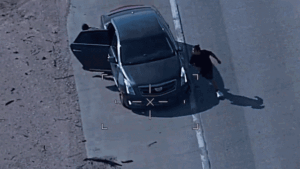 Suspected human smugglers lead cops on 100-mph chase before bailing and allegedly committing armed carjacking
