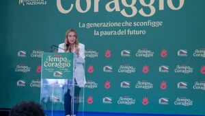 Meloni announces ban on burqa in schools and cap on foreign students