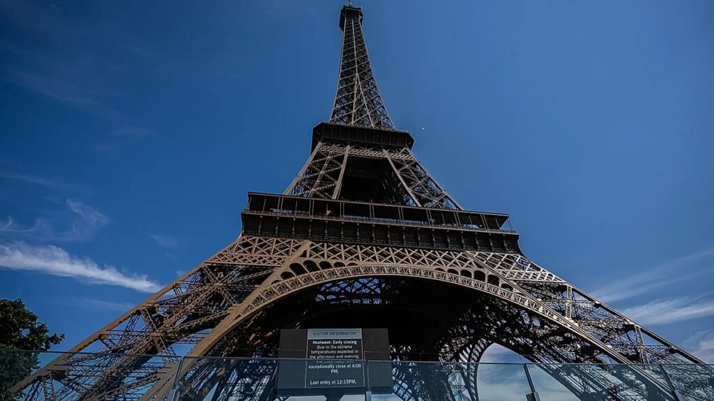 Eiffel Tower closes as staff strike amid row over Hindu group visit