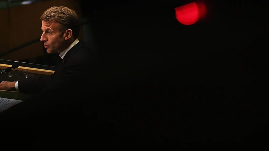 Macron denies France received CIA warning of Russian drone attack