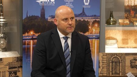 Video. ‘Nobody can be weak,’ says Latvian PM over Russia threats