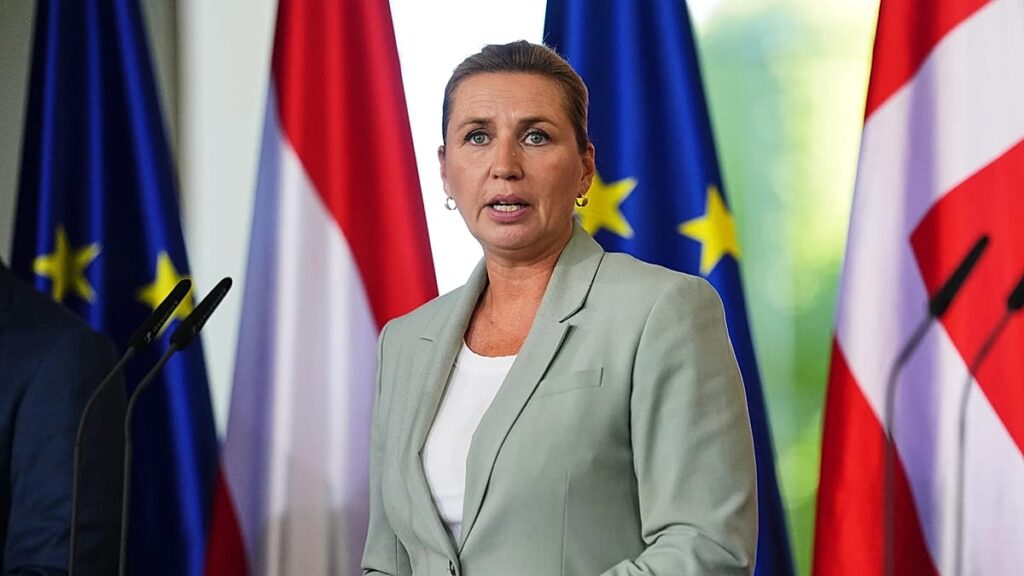 Danish PM condemns Russian flare attack on helicopter as 'reckless'