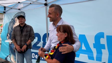 AfD campaigns at 'family festival' in Magdeburg ahead of pivotal vote