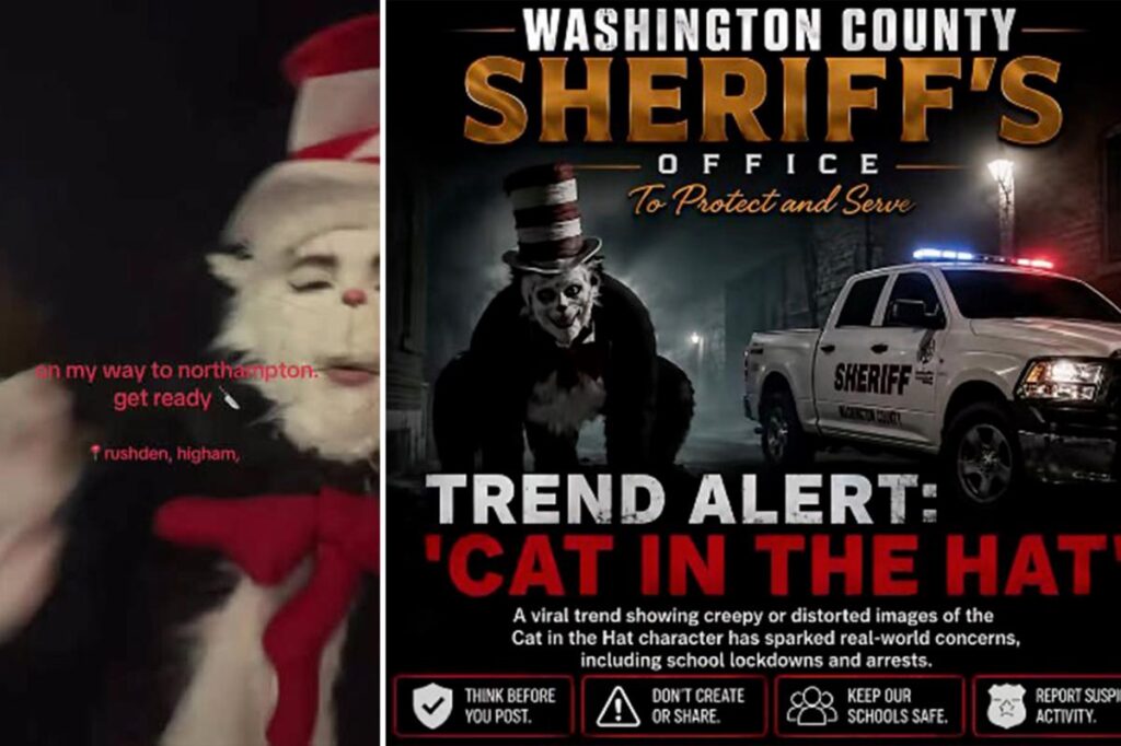 Law enforcement agencies warn parents of concerning ‘Cat in the Hat’ trend