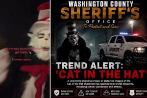 Law enforcement agencies warn parents of concerning ‘Cat in the Hat’ trend