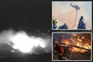 Urgent warning issued as massive wildfire spreads in Northern California