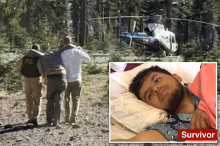 Climber who plummeted 500 feet down notorious California mountain recounts terrifying plunge as gruesome injuries revealed
