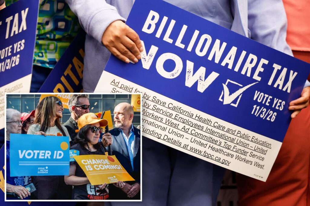 Bombshell new poll shows major shift in California wealth tax vote