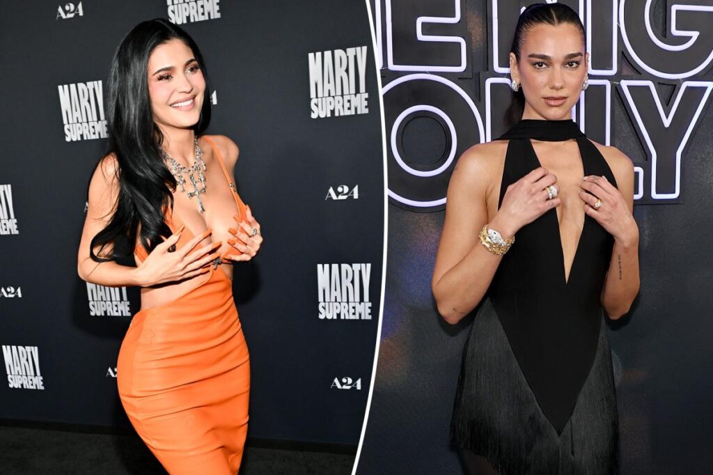 Gen Z celebs can’t stop serving the viral ‘boob rest’ pose
