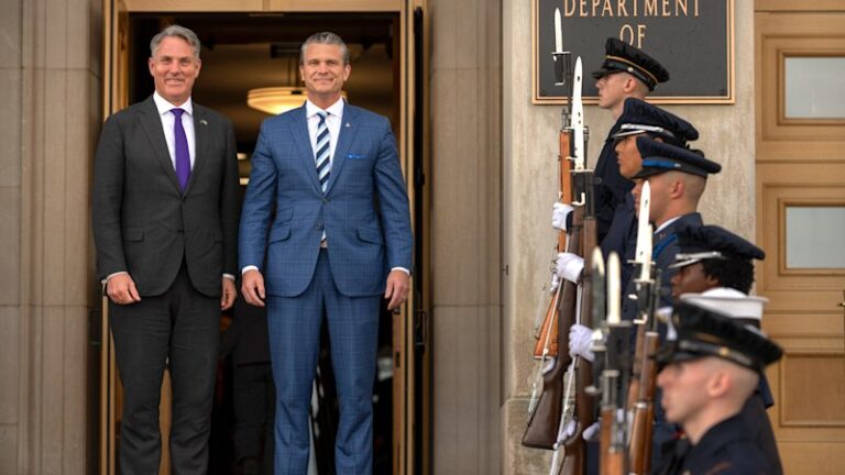 Richard Marles, Pete Hegseth agree to accelerate military force posture in Australia